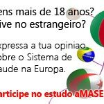 180 x 250 "Have your Say" logo banner ad in Portuguese